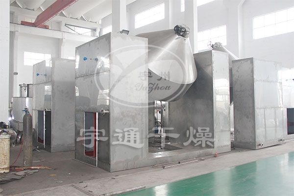 色母粒（尼龍粒、工程塑料粒子）雙錐回轉真空干燥機